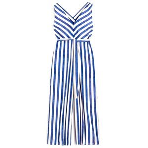 H&M Blue Striped Jumpsuit XL